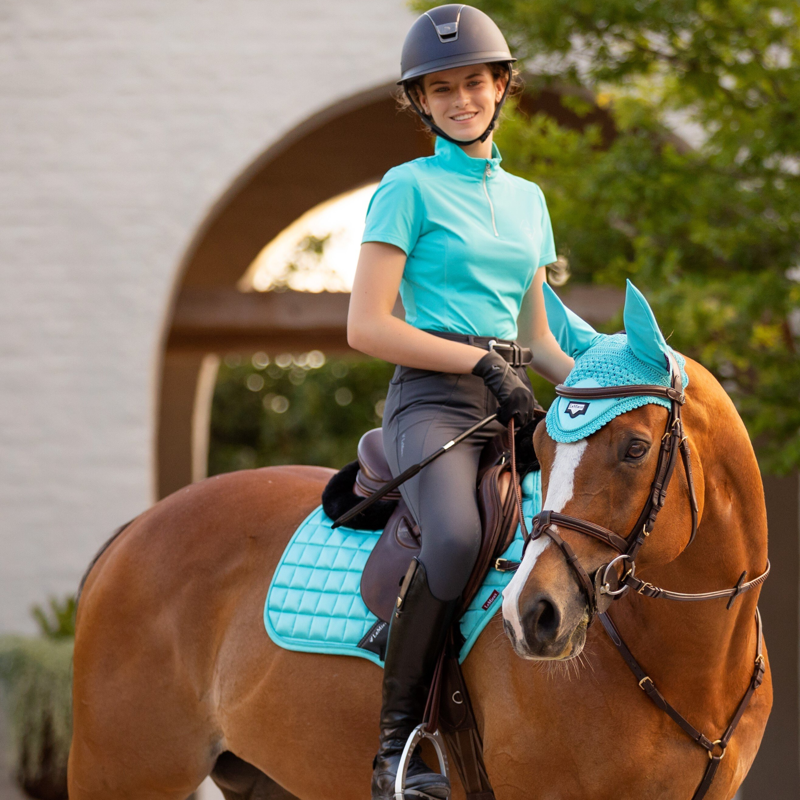 LeMieux Loire Classic Close Contact Square in Azure-1